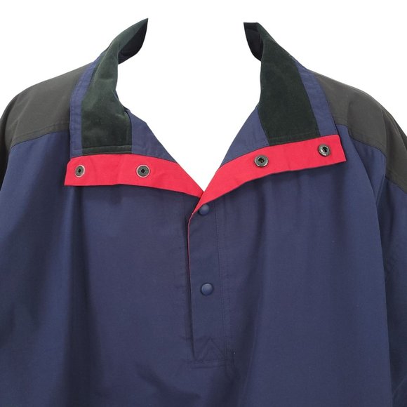 Sun Mountain Monsoon Pullover Golf Rain Jacket Mens Size XL Quarter Snap Front - Picture 3 of 15